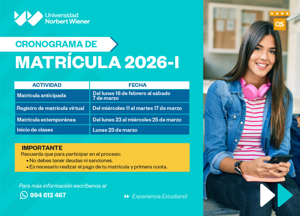 Cronograma Académico 2026-I