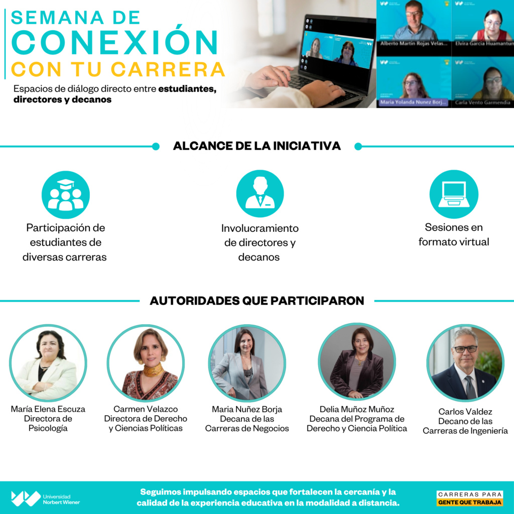 💬 Semana de Conexión con tu Carrera